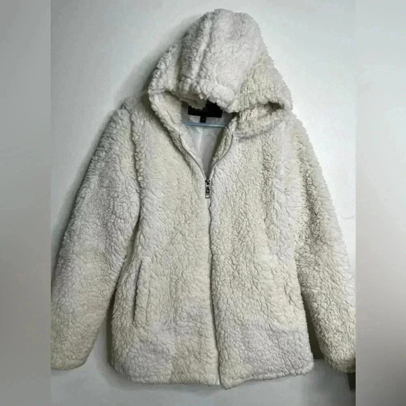 Madden Girl Jackets & Blazers - Madden NYC Teddy Sherpa Full Zip Jacket Size Small